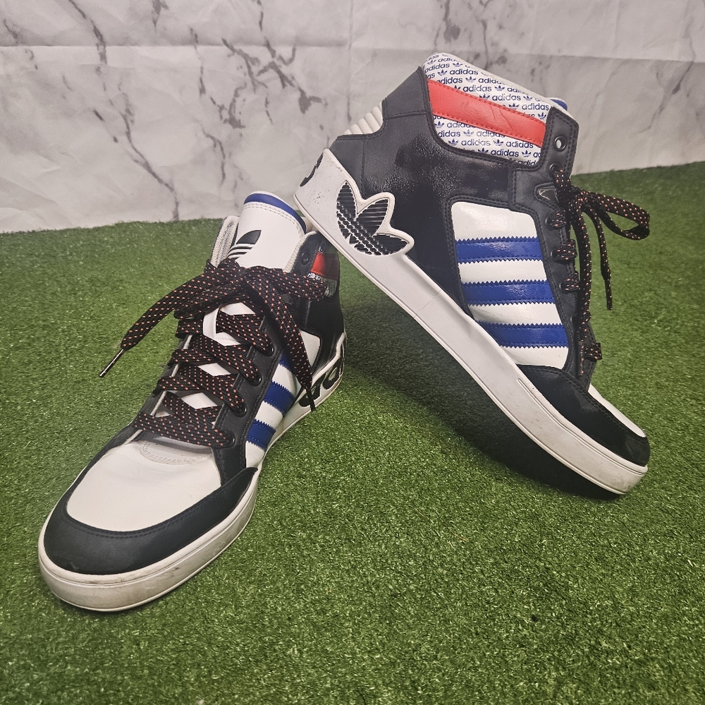 Limited Hi Top Adidas Size 9.5 Men's (Women's Size 11) Used